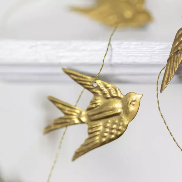 Gold Bird Garland - Image 2