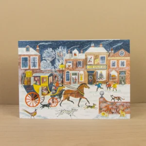 The Angel Inn Advent Card by Emily Sutton