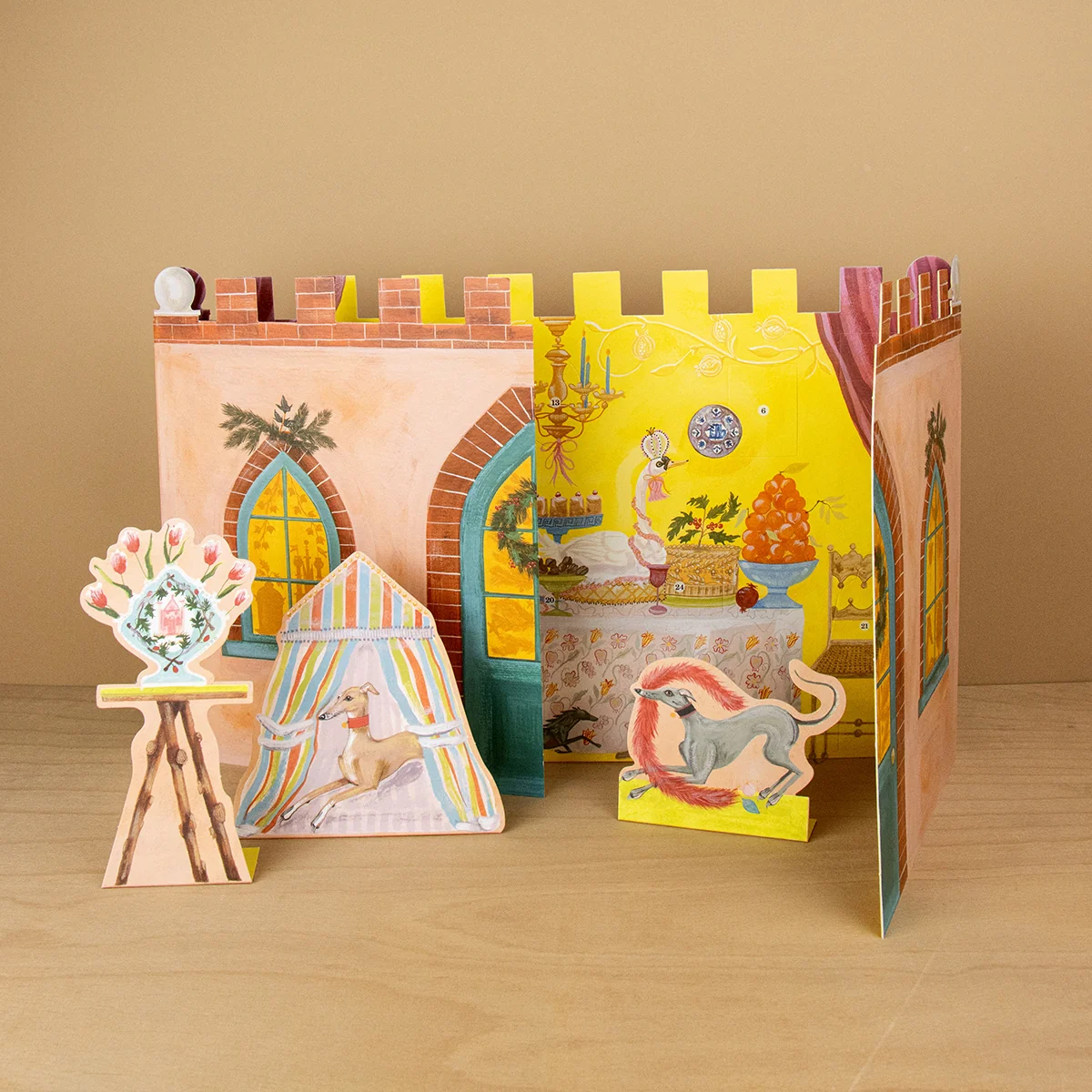 A Festive Feast Advent Calendar by Polly Fern