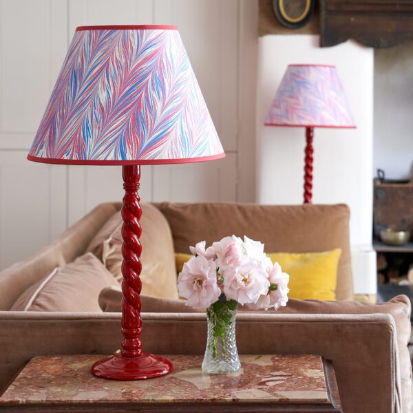 Barley Twist lampbase with Shade