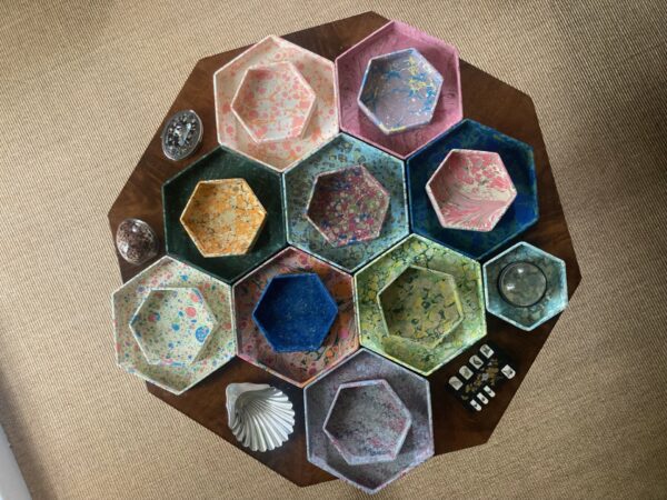 Hexagonal Small Trinket tray - Image 3