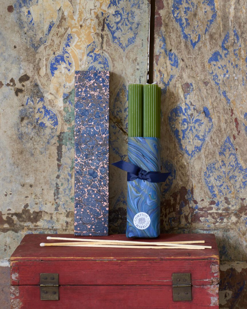 Scalloped Candles & Long Matchbox - Image 3
