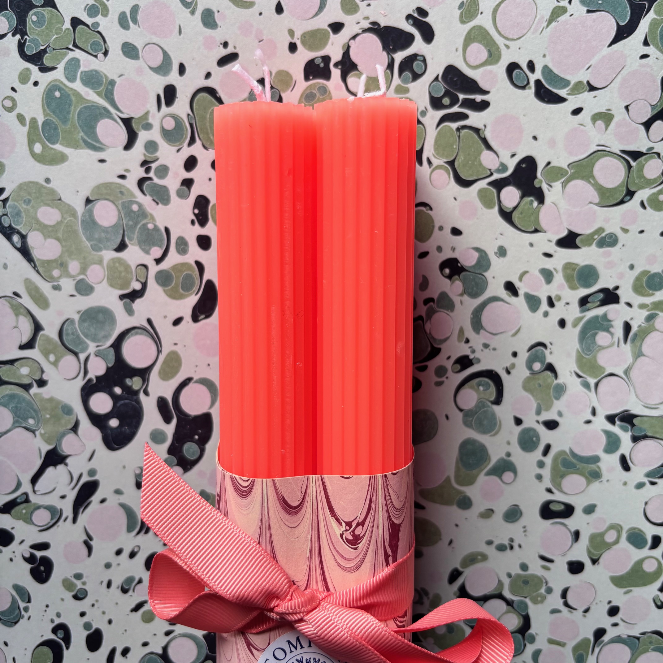 Scalloped Candles & Square Matchbox - Image 6