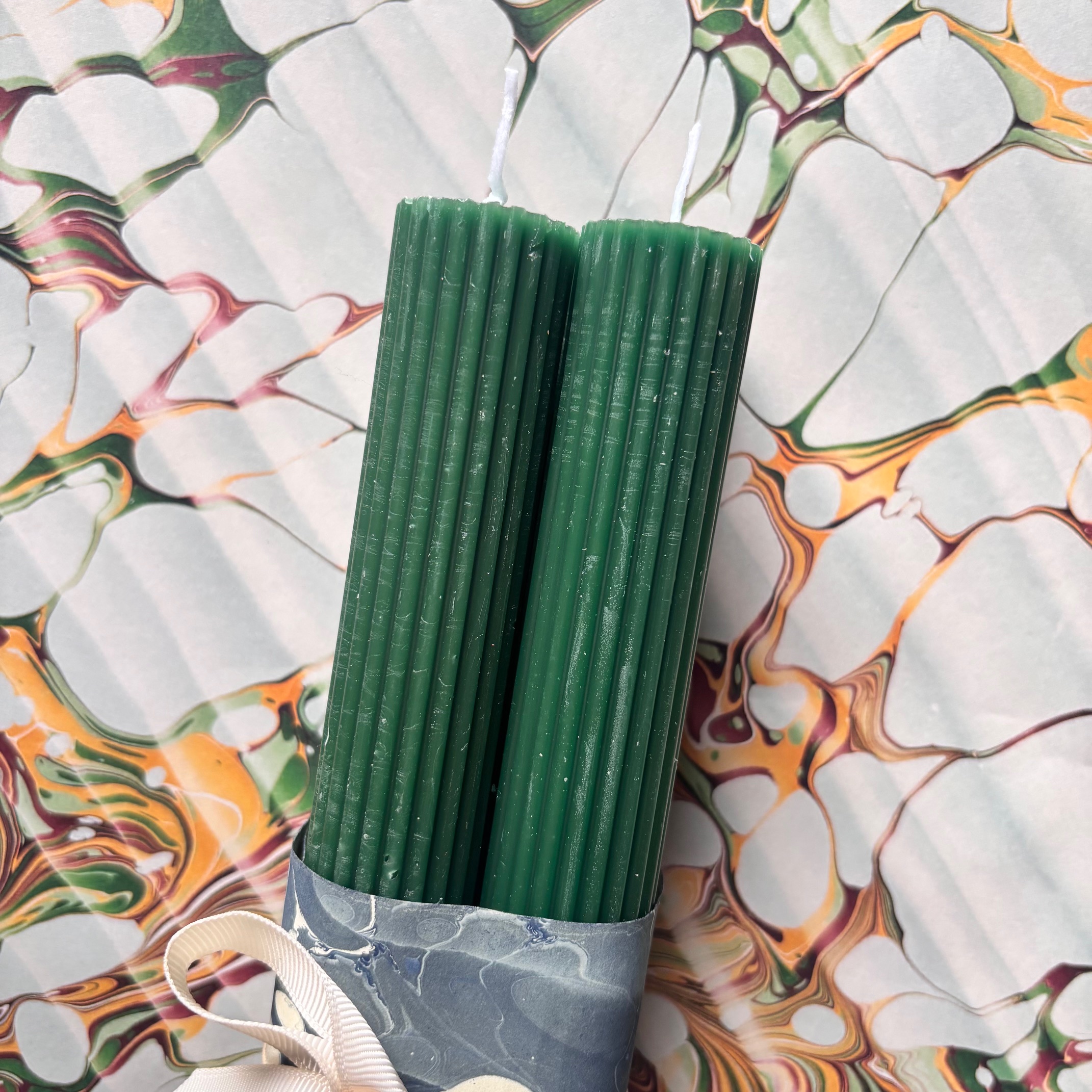 Scalloped Candles & Long Matchbox - Image 9