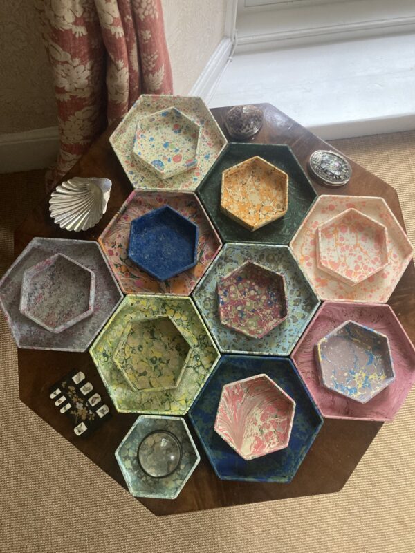 Hexagonal Large Trinket tray - Image 4