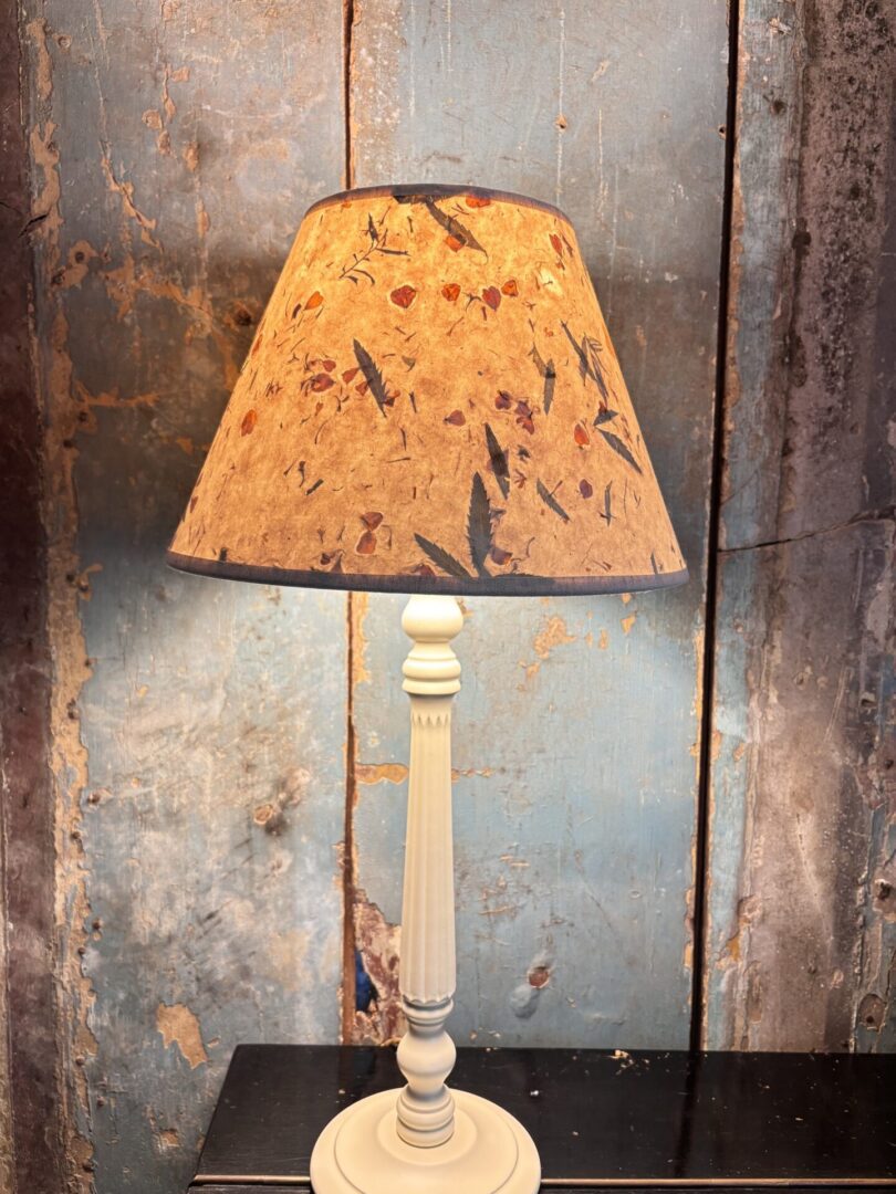 Hand Made Flower Paper Empire Shade