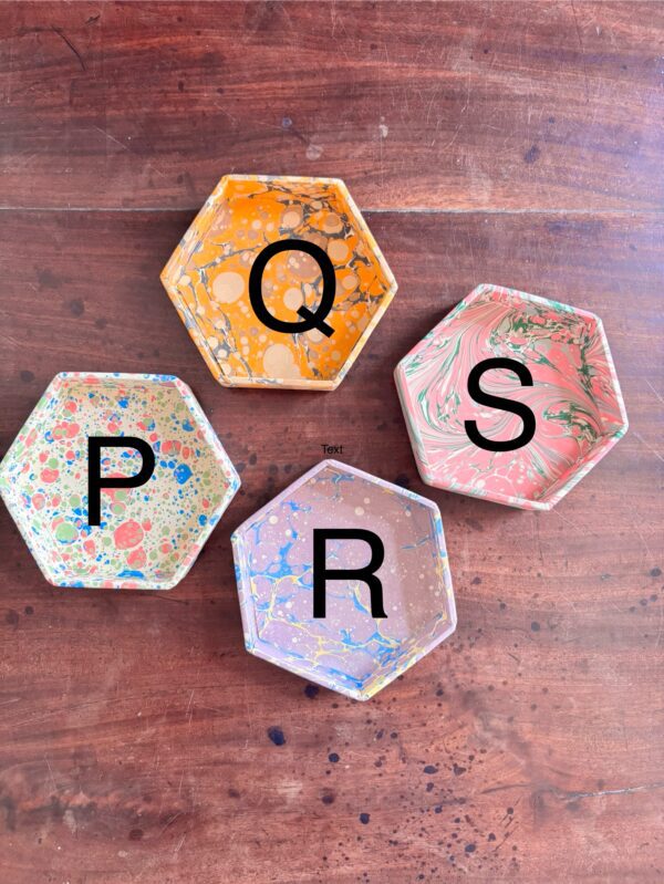 Hexagonal Small Trinket tray - Image 2