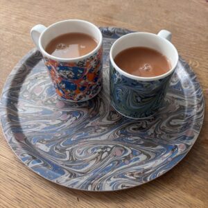 Wedding Gift Set - Tray & 2 Mugs